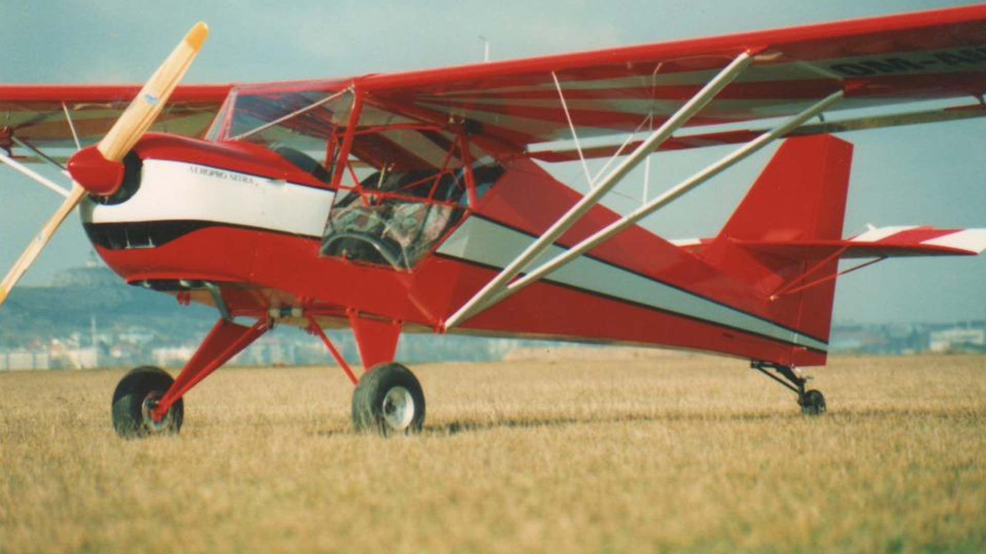 2 seat ultralight aircraft